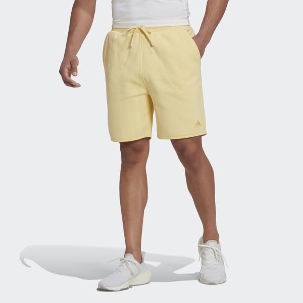 Aturdir conversacion Leer adidas Studio Lounge Fleece Shorts - Yellow | adidas Canada