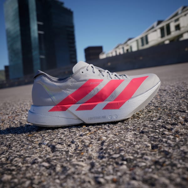 最新デザインの - Shoes 4 Pro Adios Adizero adidas Grey with Shipping Free | スパイク・シューズ