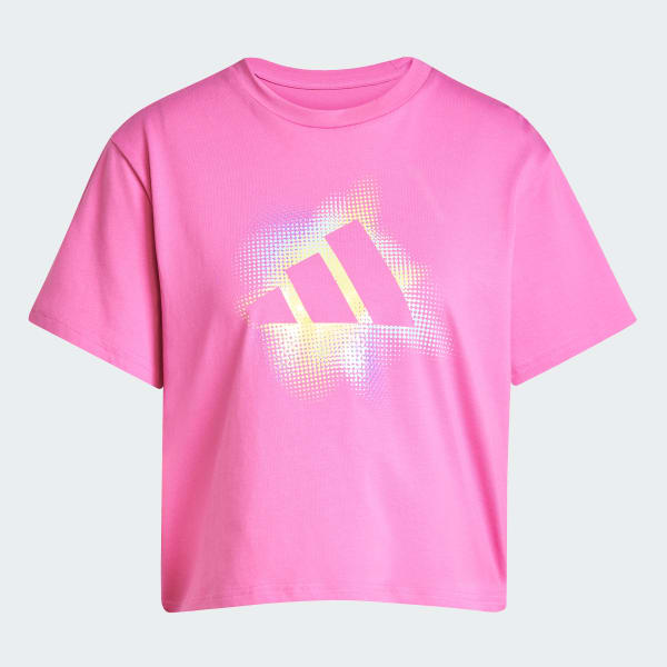 【THREE TIMES】 Pink DNA tee adidas Dance Graphic Tee - Pink | Free Shipping with adiClub