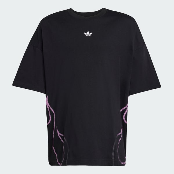 Black Flames Tee Kids