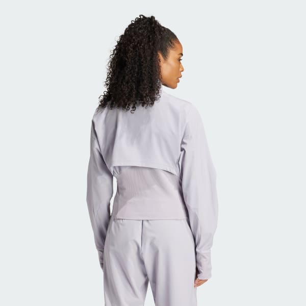 Grey Full-Zip Training Jacket