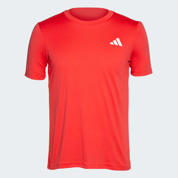 adidas Boys Performance Logo T-Shirt Red adidas India