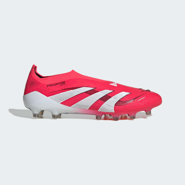 cervená Kopačky Predator Elite Laceless Artificial Grass