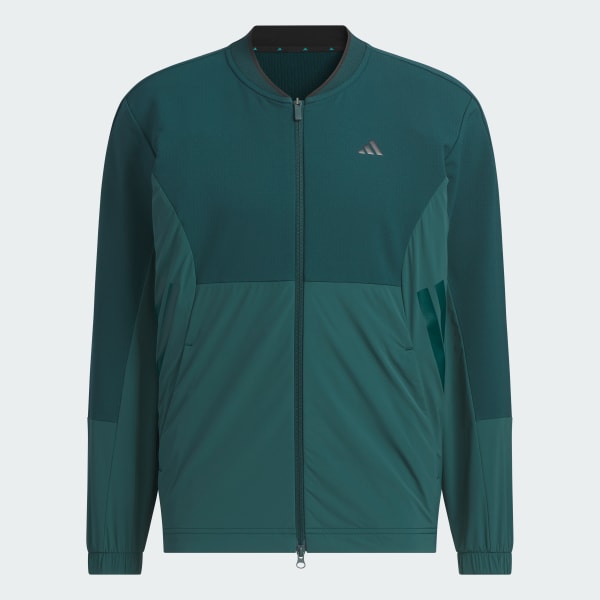 グリーン 【ゴルフ】防風フルジップジャケット