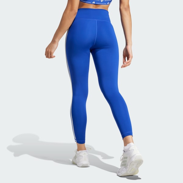 Blue Train Essentials 3-Stripes High-Waisted 7/8 Leggings