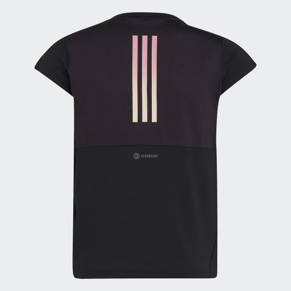 Black AEROREADY 3-Stripes T-Shirt