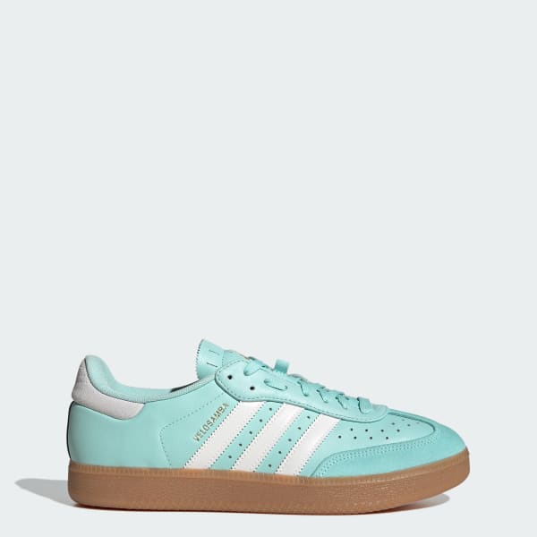 adidas Buty Velosamba Leather - Niebieski | adidas Poland