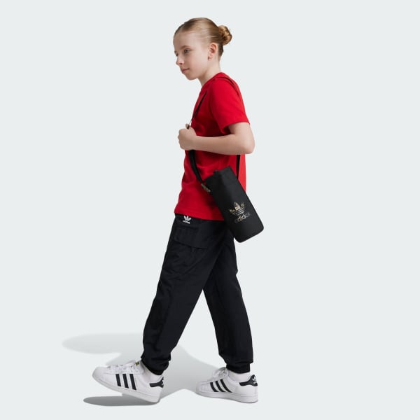 Negro Pantalón Cargo (Adolescentes)