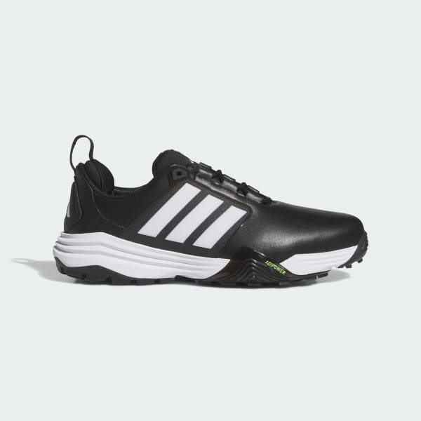 Black ADIPOWER 26 WIDE SPIKELESS GOLF SHOES