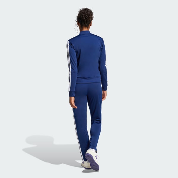 Azul Conjunto Deportivo Essentials 3 Rayas