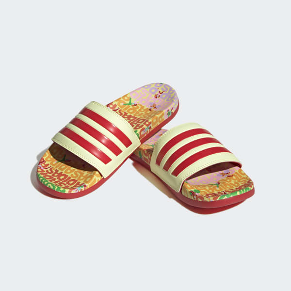 Yellow Adilette Comfort Sandals