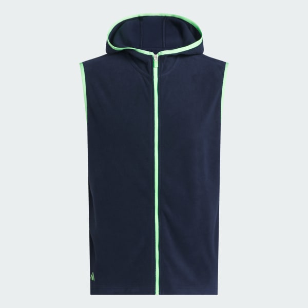 Bleu Ultimate365 Fleece Hoodie Full-Zip Vest
