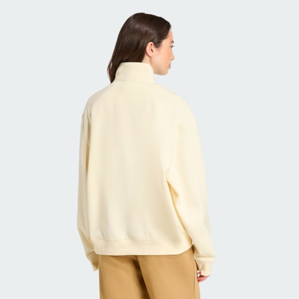 Vit Essentials Linear Quarter-Zip Tröja Oversized
