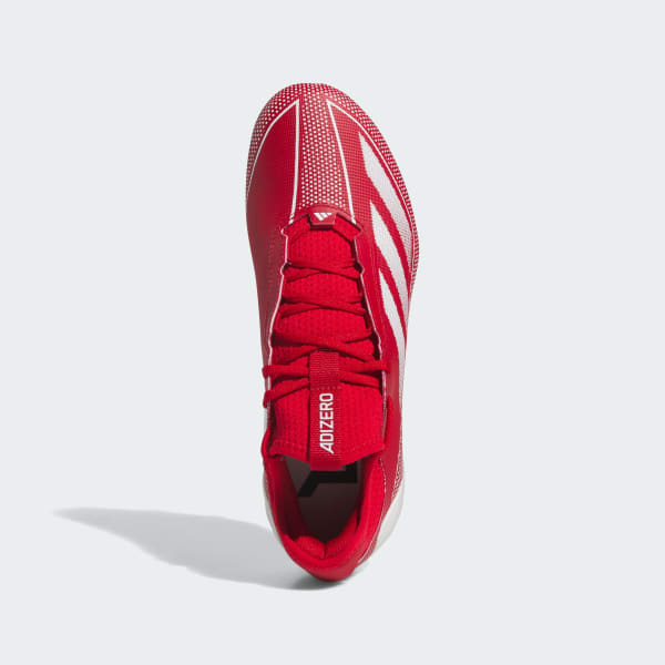 Red adidas cleats football outlet
