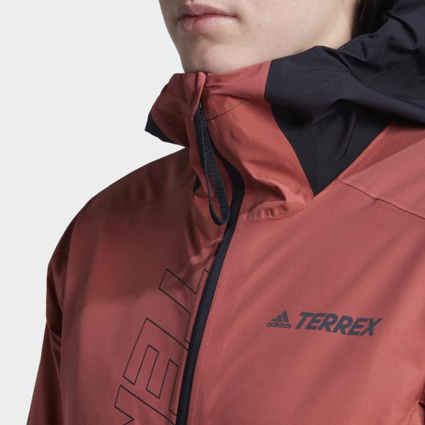 Rosso Giacca impermeabile Terrex GORE-TEX Paclite