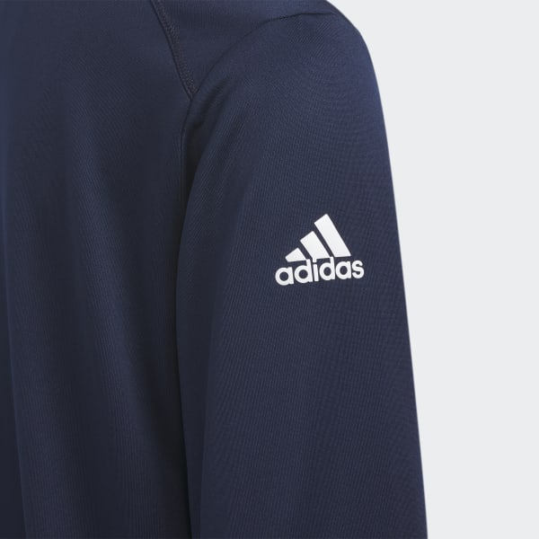 modrá Mikina Heather Quarter Zip