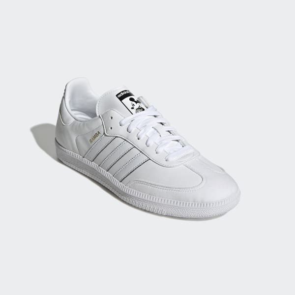 all white samba adidas