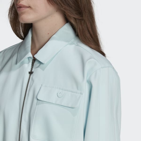 Blauw Adicolor Contempo Tailored Overhemd (Uniseks) L6755