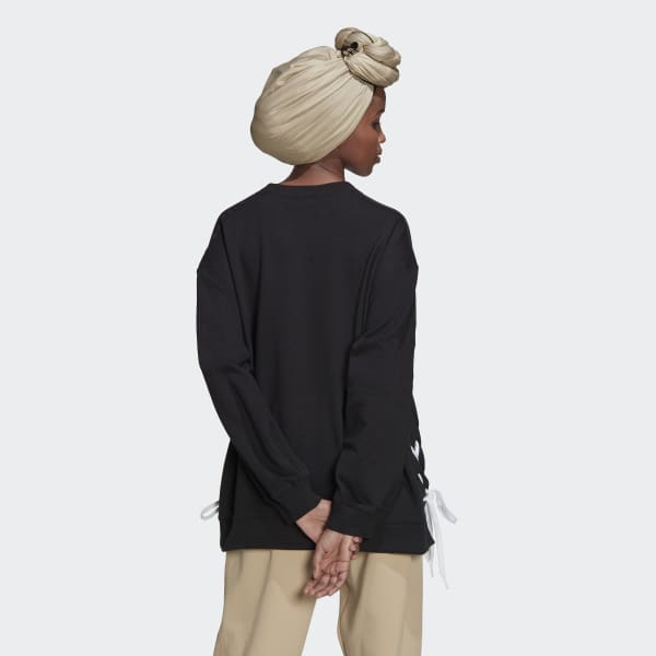 Svart Always Original Laced Crew Genser