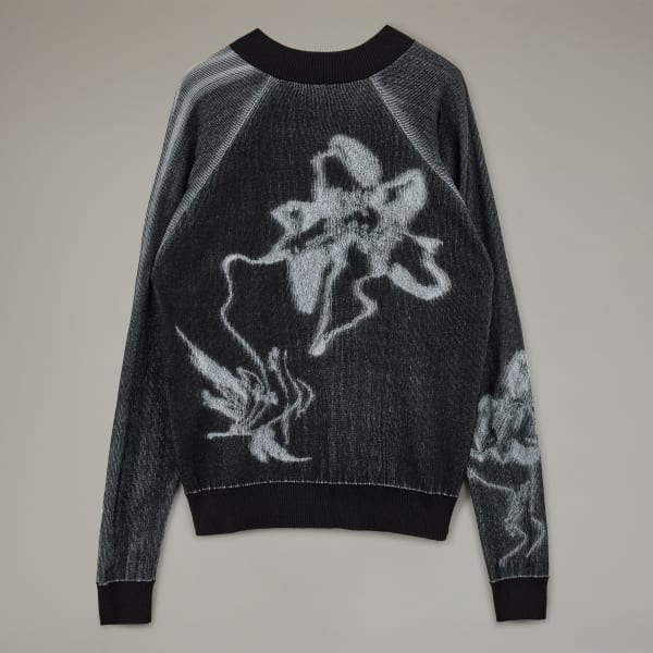 adidas Y 3 Graphic Knit Cardigan Black Free Shipping with adiClub adidas US