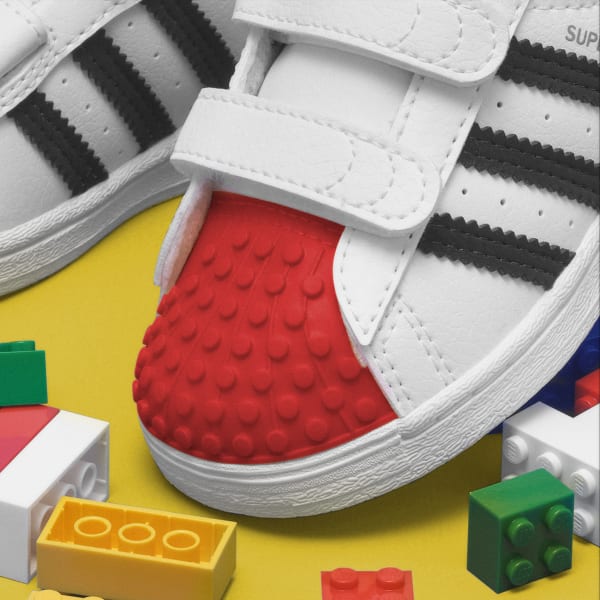 adidas Superstar x LEGO® Shoes - White | adidas UK