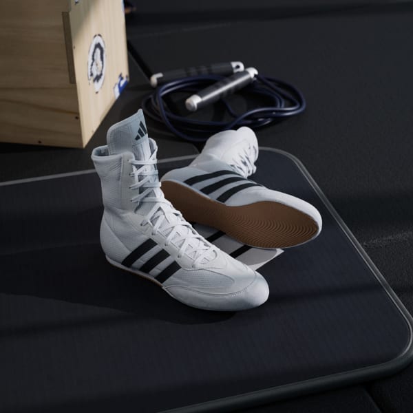 Box Hog Silver Boxing Boots Box Hog Boots