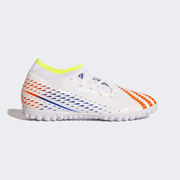 Blanco Calzado de Fútbol Predator Edge.4 Pasto Sintético