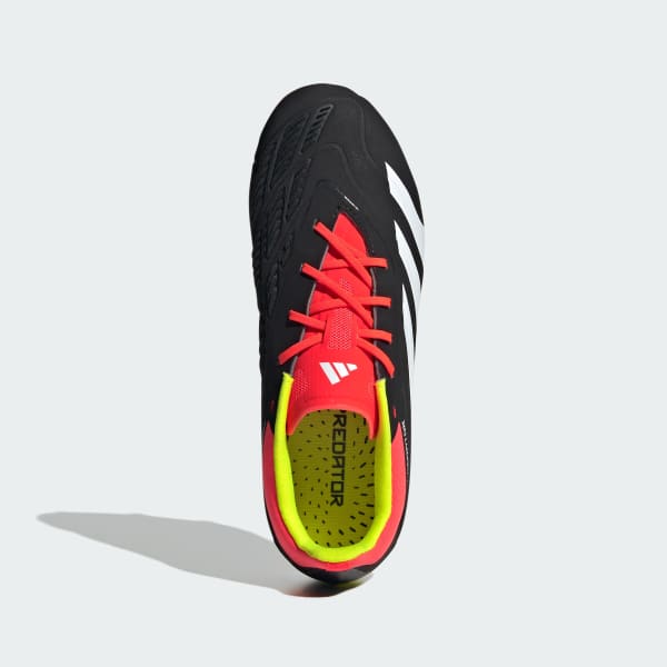 Black Predator Elite Firm Ground Football Boots