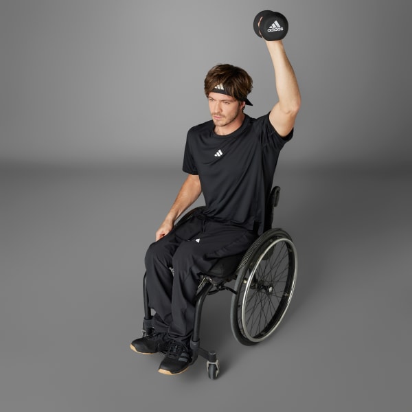 Siyah Adaptive Workout Tişört