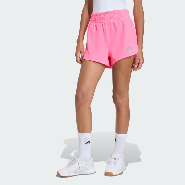 adidas Racer Pacer Woven Short - Pink | Free Shipping with adiClub