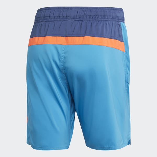 turquoise adidas shorts