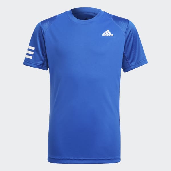 thee verlangen mode adidas Club Tennis 3-Stripes Tee - Blue | H34768 | adidas US