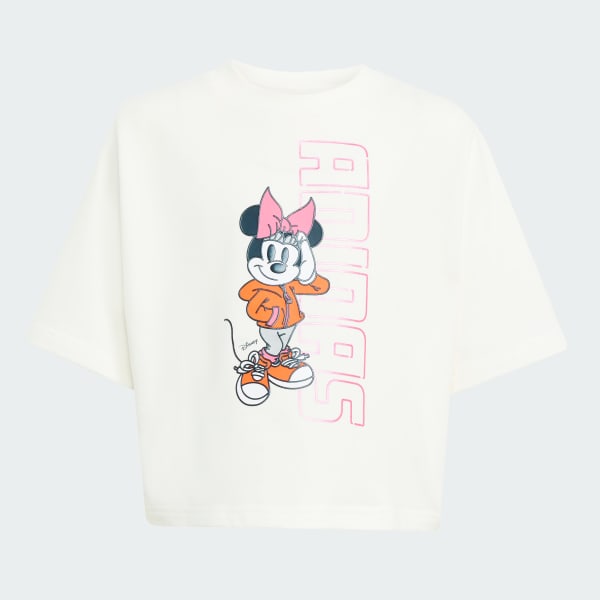 Blanco Remera Disney Minnie Mouse para niñas