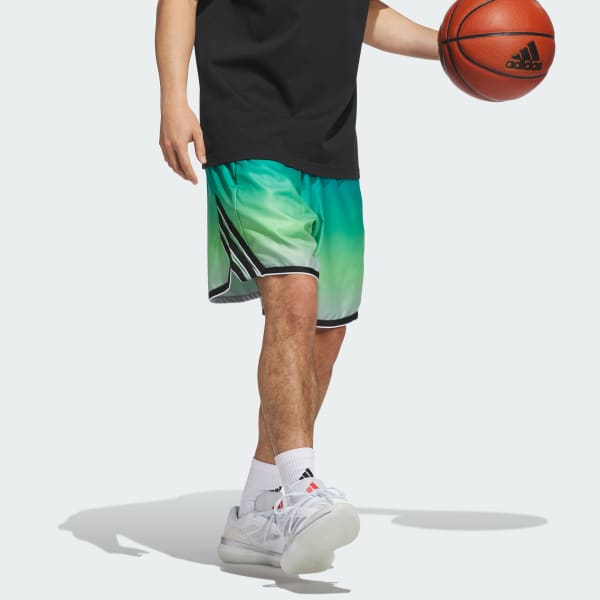 zelená Šortky adidas Crazy Lite AOP