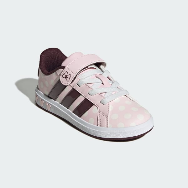 Rosado Zapatillas de tenis para niños adidas Disney Minnie Mouse Grand Court