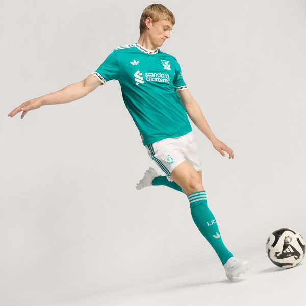 Vert Maillot Third Liverpool FC 25/26 Authentique