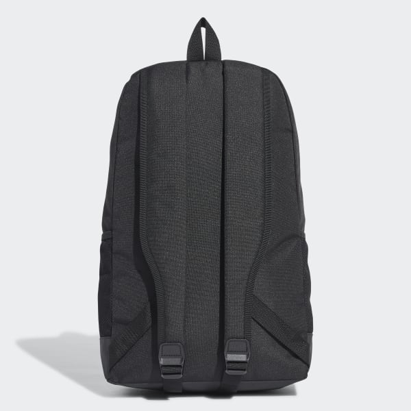 Negro Mochila Linear 3 Tiras (UNISEX)
