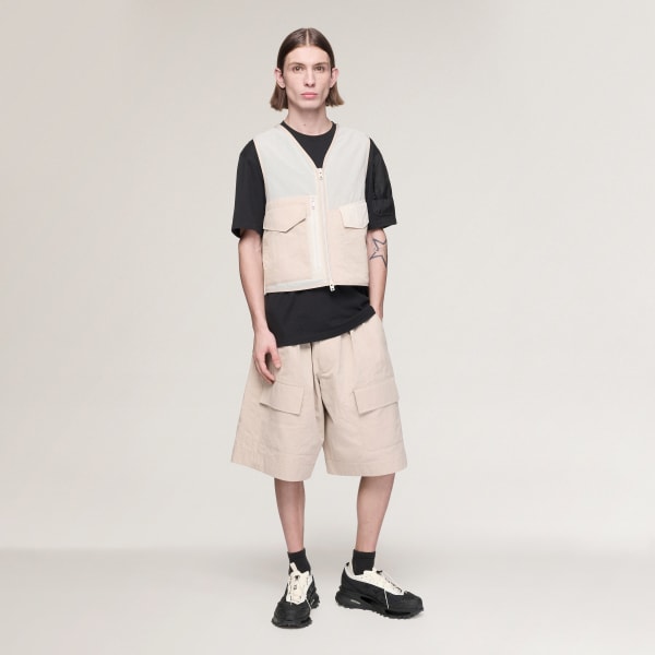 Castanho COLETE Y-3 TACTICAL UTILITY