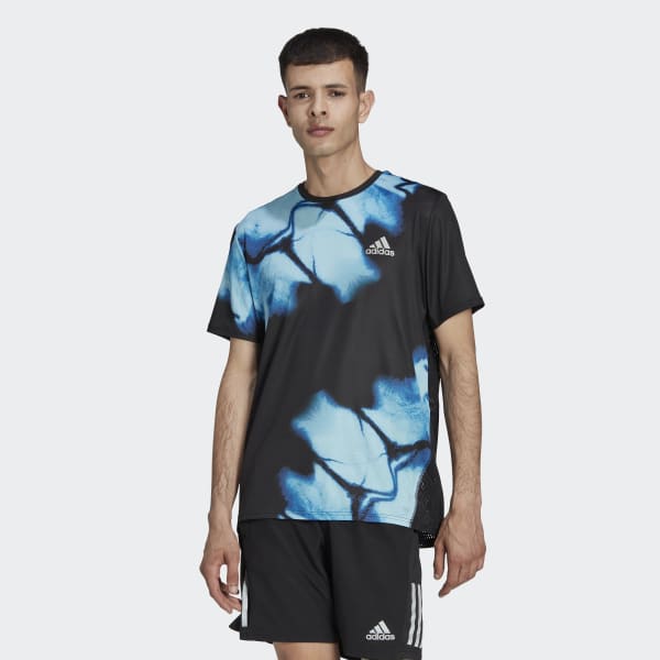 Sway Start i dag adidas Fast Graphic Running Tee - Black | Men's Running | adidas US