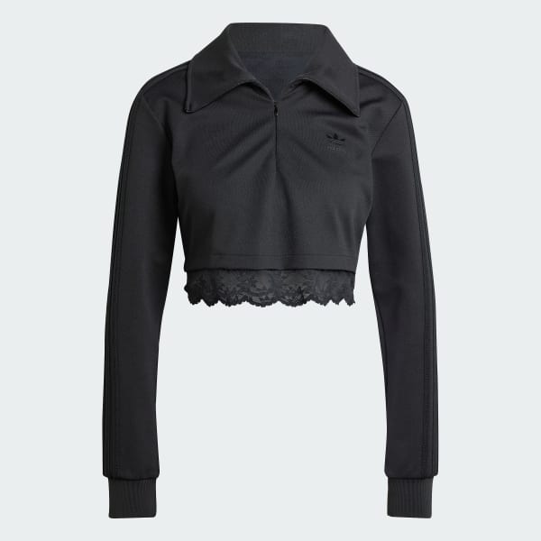 adidas Track Top - Black | Free Shipping with adiClub