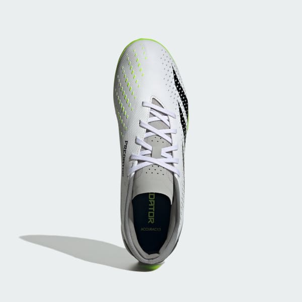 White Predator Accuracy.3 Low Turf Boots