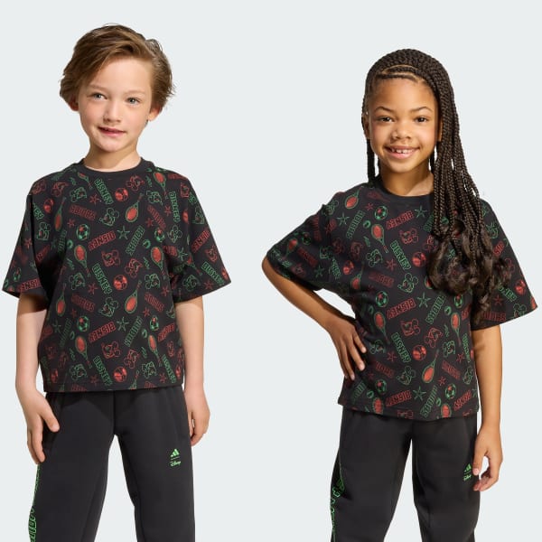 Zwart Disney Mickey Mouse T-shirt Kids