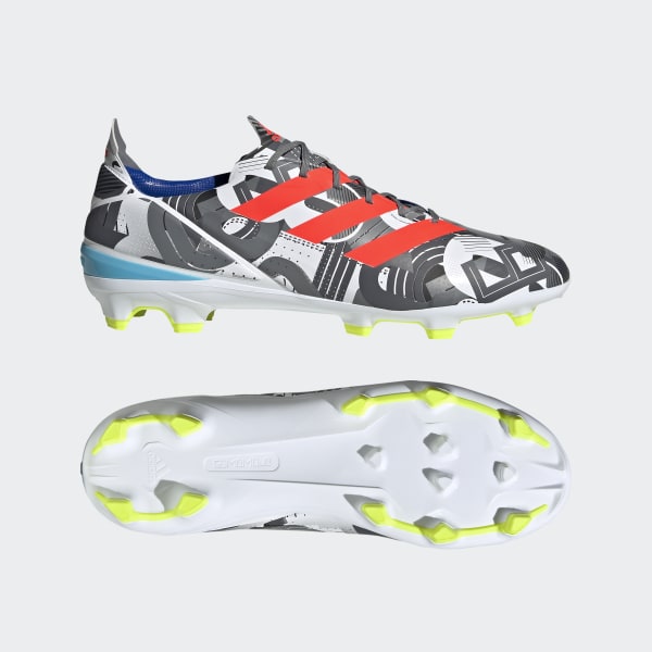 White Gamemode Firm Ground Soccer Cleats