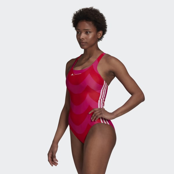 Pink SH3.RO 3-Stripes Marimekko Swimsuit