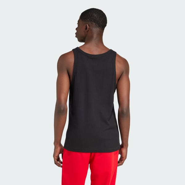 Zwart Trefoil Essentials Tanktop