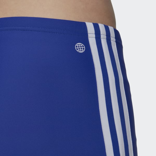 Blau Classic 3-Streifen Jammer-Badehose