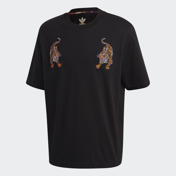 adidas skateboarding tiger shirt