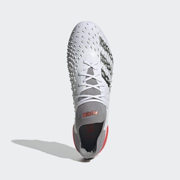 Blanco Zapatos de Fútbol Predator Freak.1 Terreno Blando