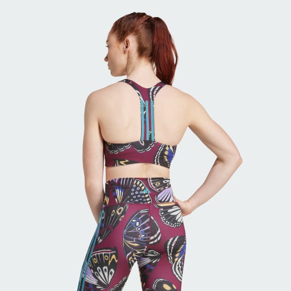 Noir Brassière maintien moyen adidas X Farm