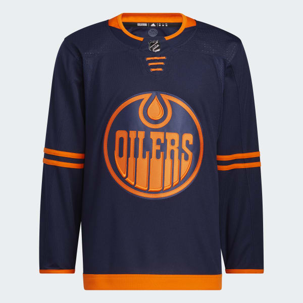 Blue Oilers Third Authentic Pro Jersey